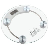 Personal Scale- Tempered Glass Bathroom- Personal Body Weight Scale
