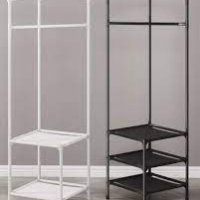  Multi-Function Corner Coat Rack & 3 Layers